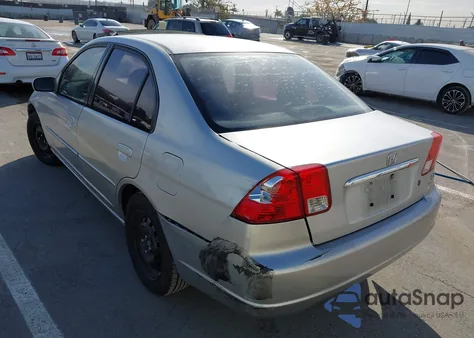 2003 Honda Civic Ex z USA, uszkodzony, nr VIN JHMES26783S000173
